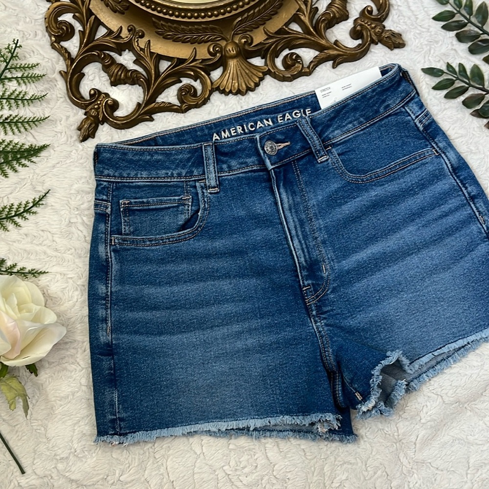 NWT American Eagle Mom Jean Shorts